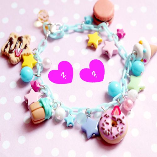 Cute kawaii jewelry hand bracelet couple alphabet name pics